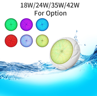 водоустойчивый бассейн 12V освещает 18W - цвет 35W IP68 RGB изменяя света бассейна СИД