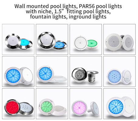 Multicolor свет бассейна 35W PAR56, IP68 делает света водостойким для бассейна