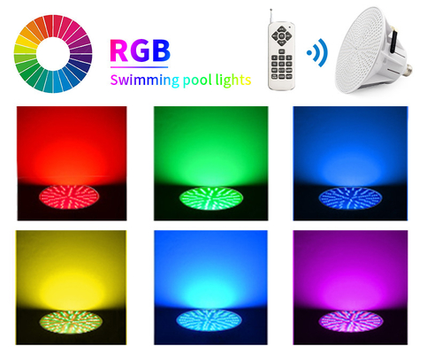 Шарик RGB бассейна СИД E26 120V 35W красит изменяя дистанционное управление
